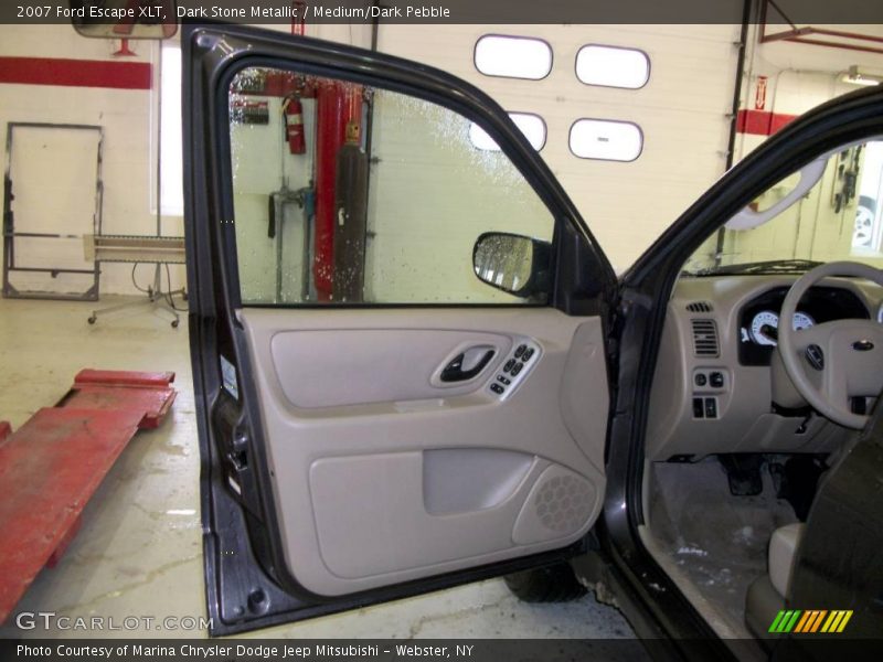 Dark Stone Metallic / Medium/Dark Pebble 2007 Ford Escape XLT