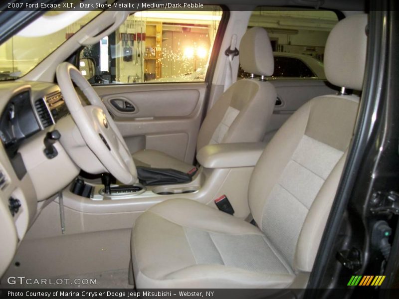 Dark Stone Metallic / Medium/Dark Pebble 2007 Ford Escape XLT