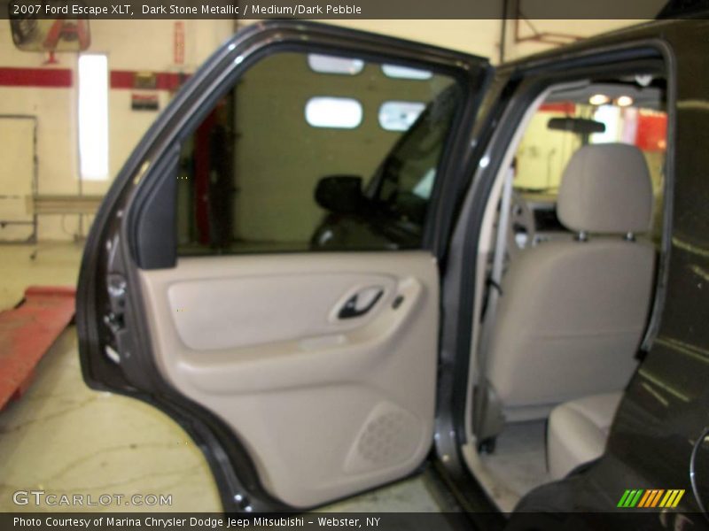 Dark Stone Metallic / Medium/Dark Pebble 2007 Ford Escape XLT