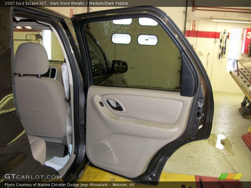 Dark Stone Metallic / Medium/Dark Pebble 2007 Ford Escape XLT