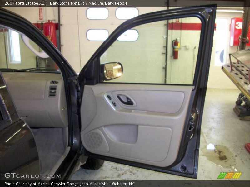 Dark Stone Metallic / Medium/Dark Pebble 2007 Ford Escape XLT