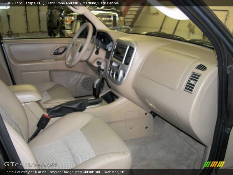 Dark Stone Metallic / Medium/Dark Pebble 2007 Ford Escape XLT