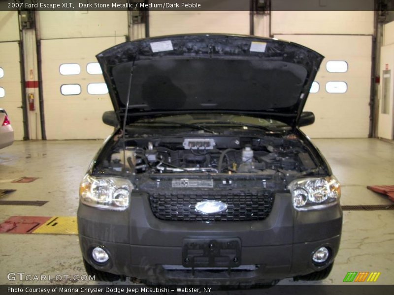 Dark Stone Metallic / Medium/Dark Pebble 2007 Ford Escape XLT