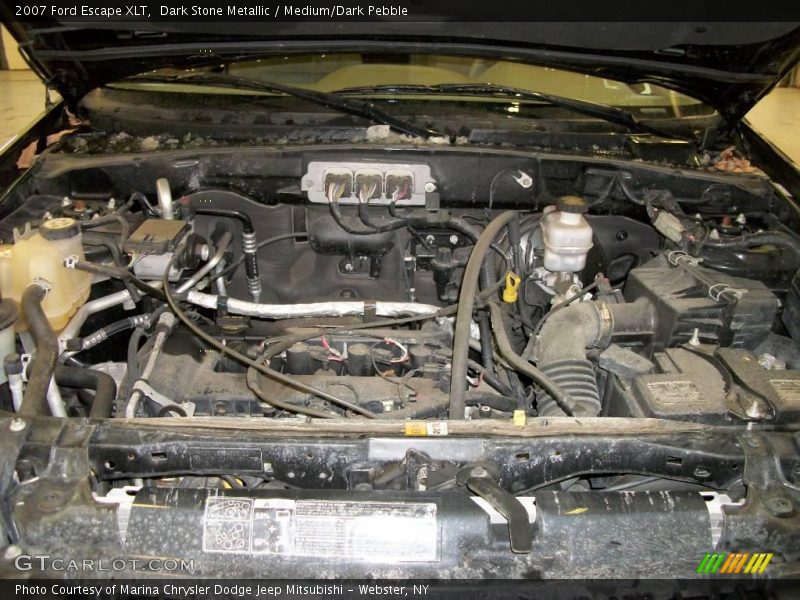 Dark Stone Metallic / Medium/Dark Pebble 2007 Ford Escape XLT
