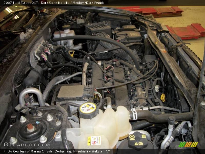 Dark Stone Metallic / Medium/Dark Pebble 2007 Ford Escape XLT