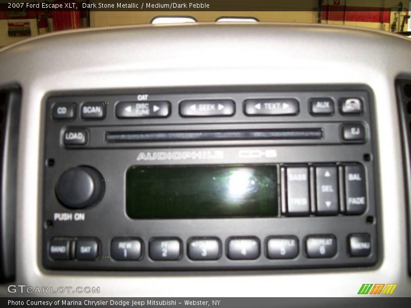 Dark Stone Metallic / Medium/Dark Pebble 2007 Ford Escape XLT