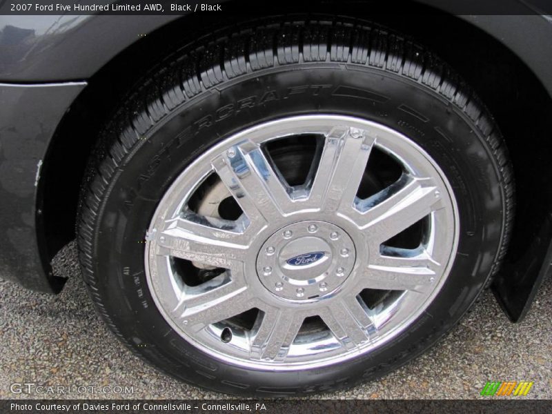 Black / Black 2007 Ford Five Hundred Limited AWD