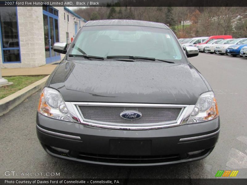Black / Black 2007 Ford Five Hundred Limited AWD