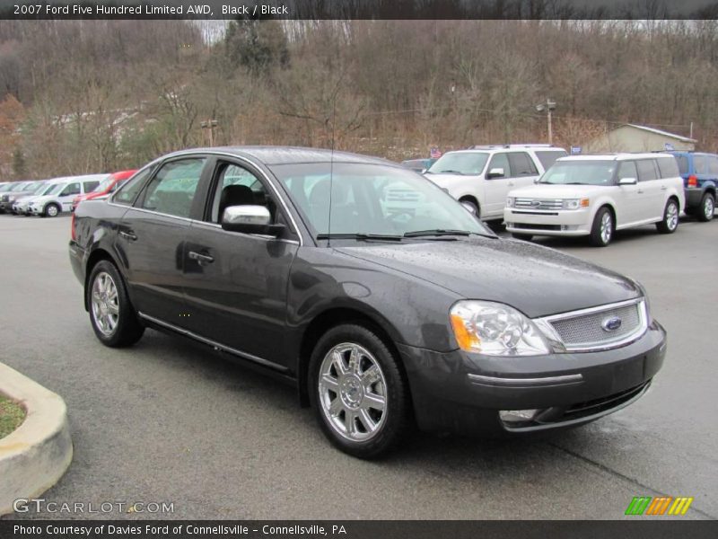 Black / Black 2007 Ford Five Hundred Limited AWD