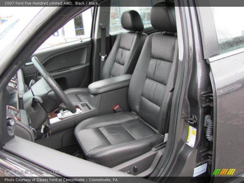 Black / Black 2007 Ford Five Hundred Limited AWD
