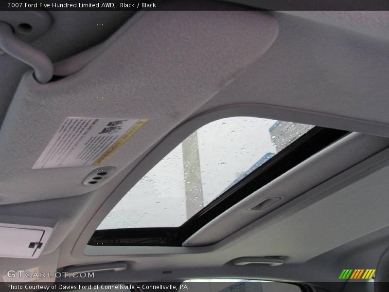 Black / Black 2007 Ford Five Hundred Limited AWD