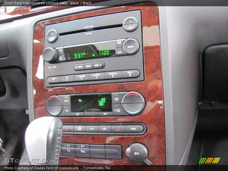 Black / Black 2007 Ford Five Hundred Limited AWD