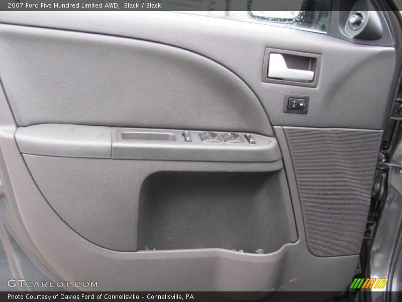 Black / Black 2007 Ford Five Hundred Limited AWD