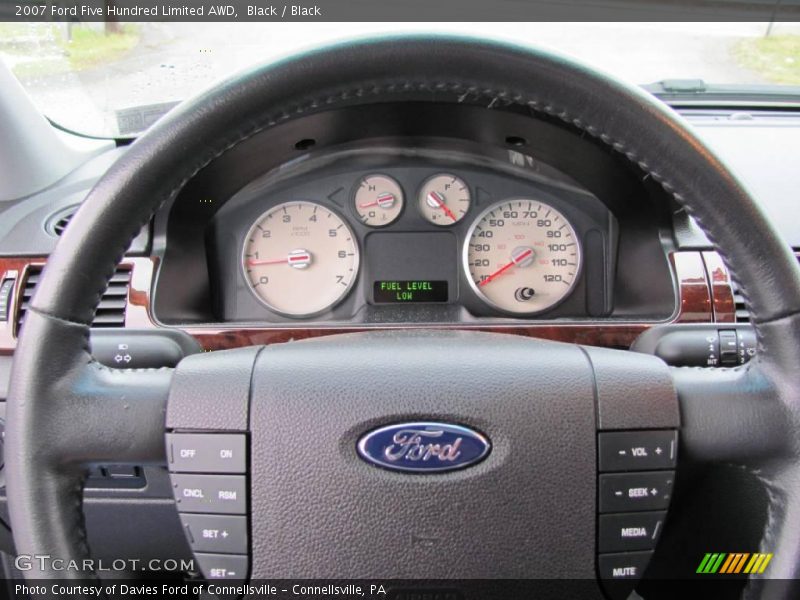 Black / Black 2007 Ford Five Hundred Limited AWD