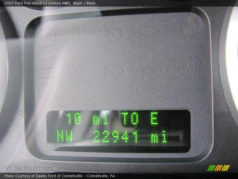 Black / Black 2007 Ford Five Hundred Limited AWD