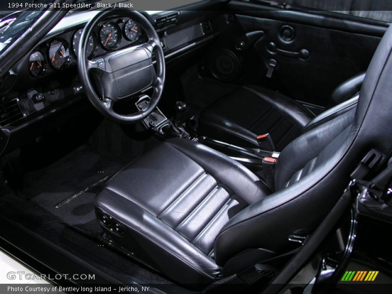 Black Interior - 1994 911 Speedster 