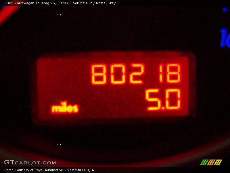 Reflex Silver Metallic / Kristal Grey 2005 Volkswagen Touareg V6