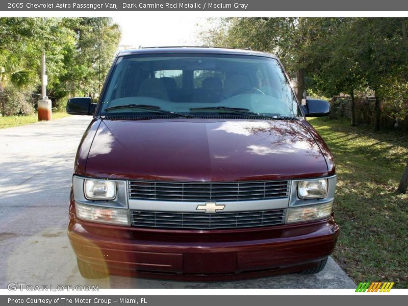 Dark Carmine Red Metallic / Medium Gray 2005 Chevrolet Astro Passenger Van
