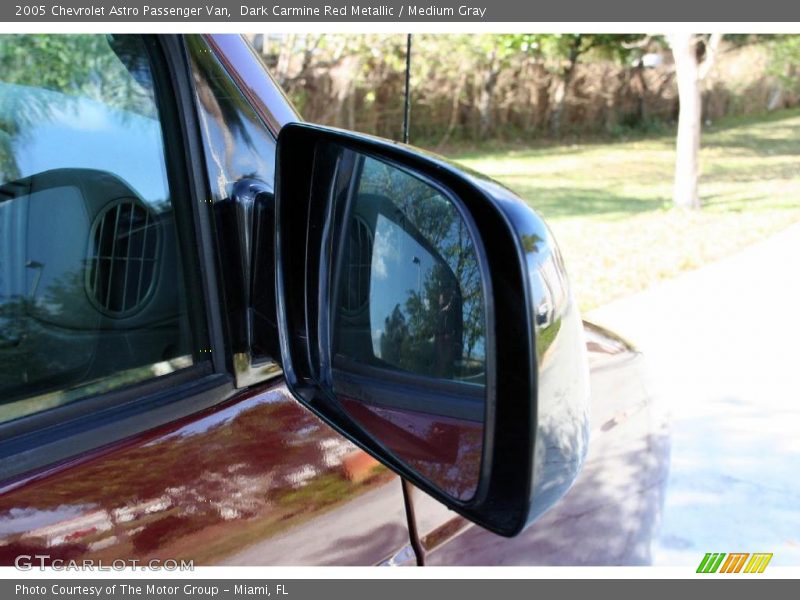 Dark Carmine Red Metallic / Medium Gray 2005 Chevrolet Astro Passenger Van
