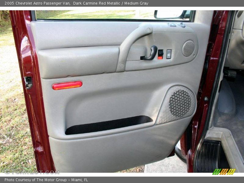 Dark Carmine Red Metallic / Medium Gray 2005 Chevrolet Astro Passenger Van