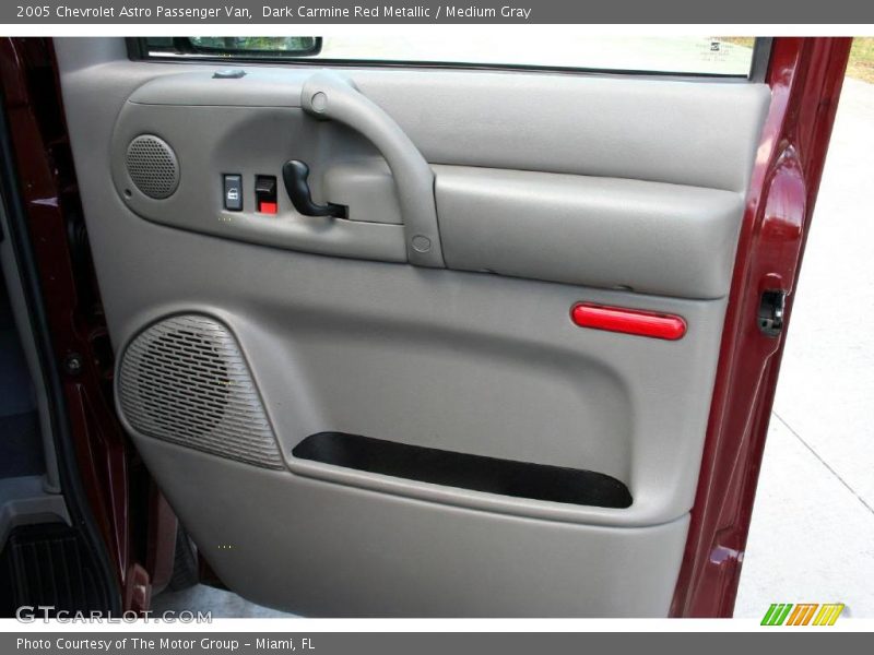 Dark Carmine Red Metallic / Medium Gray 2005 Chevrolet Astro Passenger Van