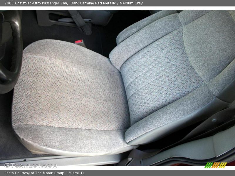 Dark Carmine Red Metallic / Medium Gray 2005 Chevrolet Astro Passenger Van