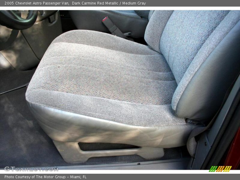 Dark Carmine Red Metallic / Medium Gray 2005 Chevrolet Astro Passenger Van