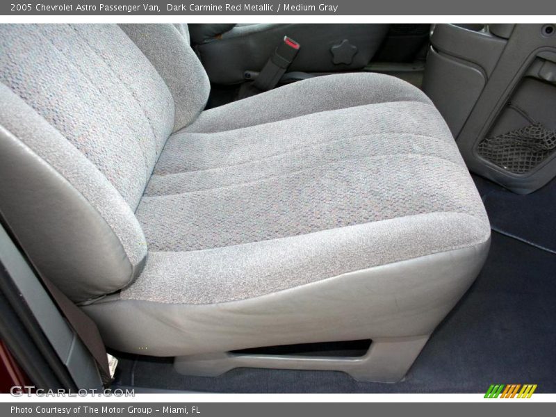 Dark Carmine Red Metallic / Medium Gray 2005 Chevrolet Astro Passenger Van