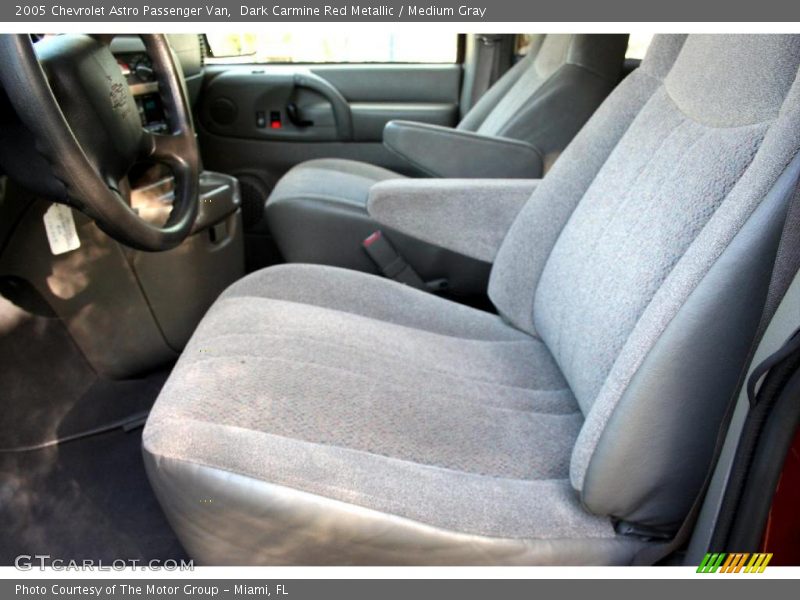 Dark Carmine Red Metallic / Medium Gray 2005 Chevrolet Astro Passenger Van