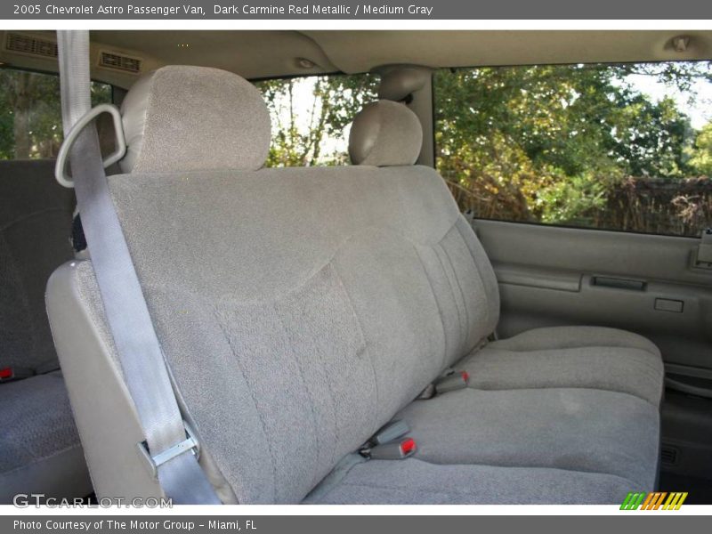 Dark Carmine Red Metallic / Medium Gray 2005 Chevrolet Astro Passenger Van