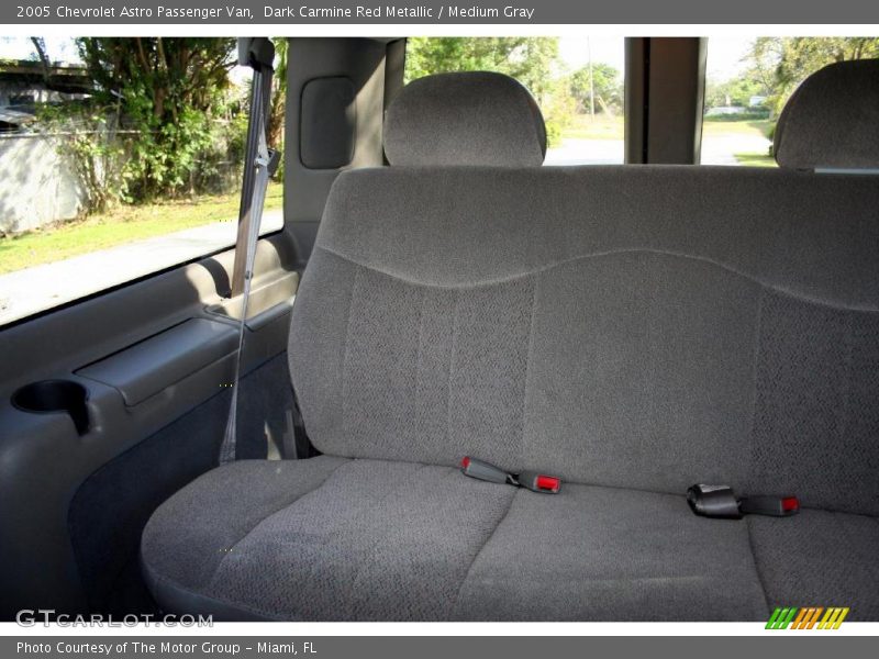 Dark Carmine Red Metallic / Medium Gray 2005 Chevrolet Astro Passenger Van