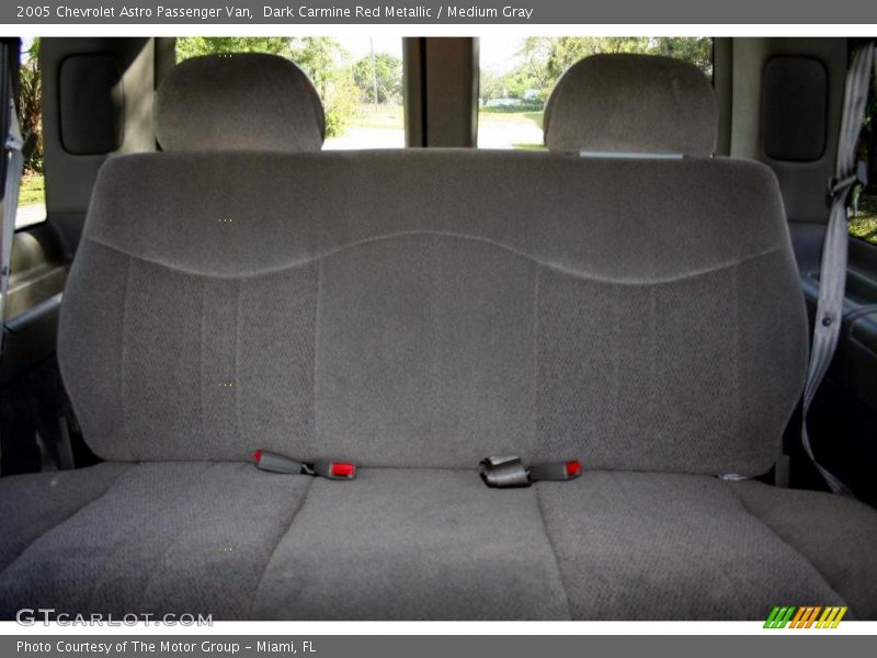 Dark Carmine Red Metallic / Medium Gray 2005 Chevrolet Astro Passenger Van