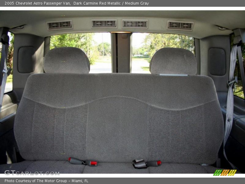 Dark Carmine Red Metallic / Medium Gray 2005 Chevrolet Astro Passenger Van