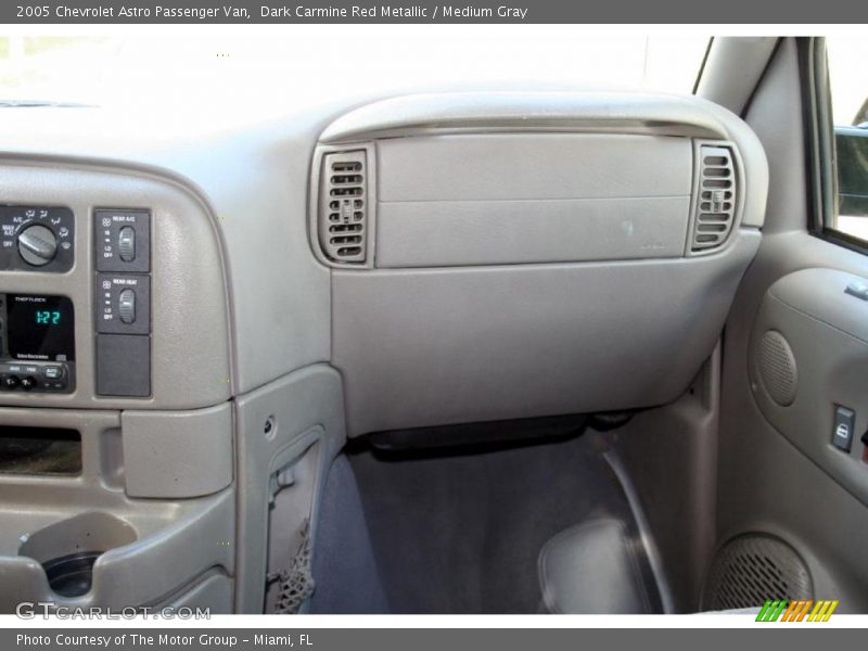 Dark Carmine Red Metallic / Medium Gray 2005 Chevrolet Astro Passenger Van