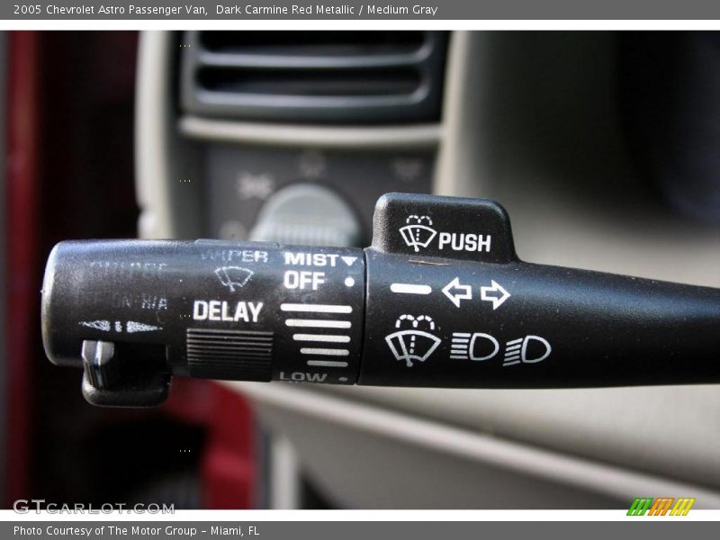 Dark Carmine Red Metallic / Medium Gray 2005 Chevrolet Astro Passenger Van