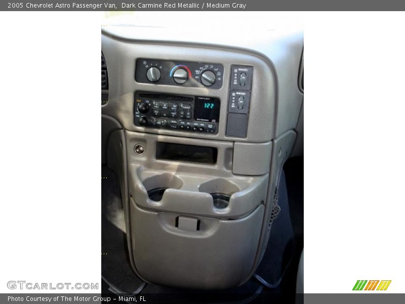 Dark Carmine Red Metallic / Medium Gray 2005 Chevrolet Astro Passenger Van