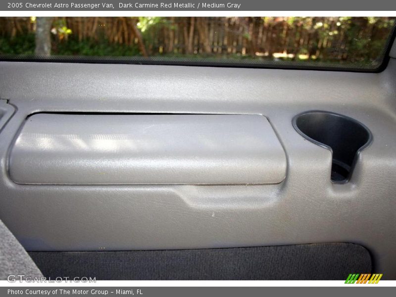 Dark Carmine Red Metallic / Medium Gray 2005 Chevrolet Astro Passenger Van