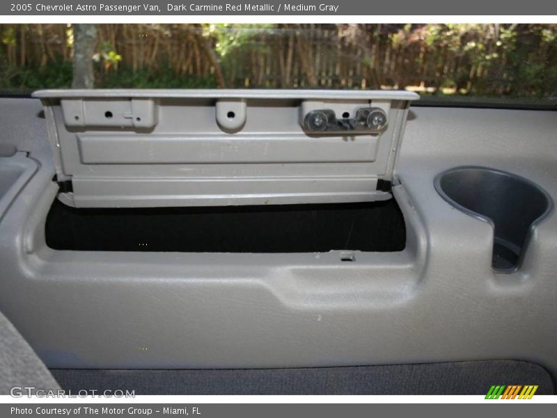 Dark Carmine Red Metallic / Medium Gray 2005 Chevrolet Astro Passenger Van