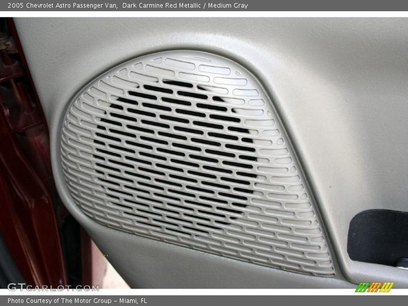 Dark Carmine Red Metallic / Medium Gray 2005 Chevrolet Astro Passenger Van