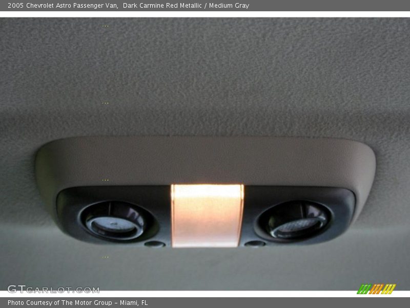 Dark Carmine Red Metallic / Medium Gray 2005 Chevrolet Astro Passenger Van