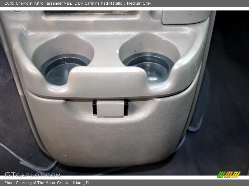 Dark Carmine Red Metallic / Medium Gray 2005 Chevrolet Astro Passenger Van