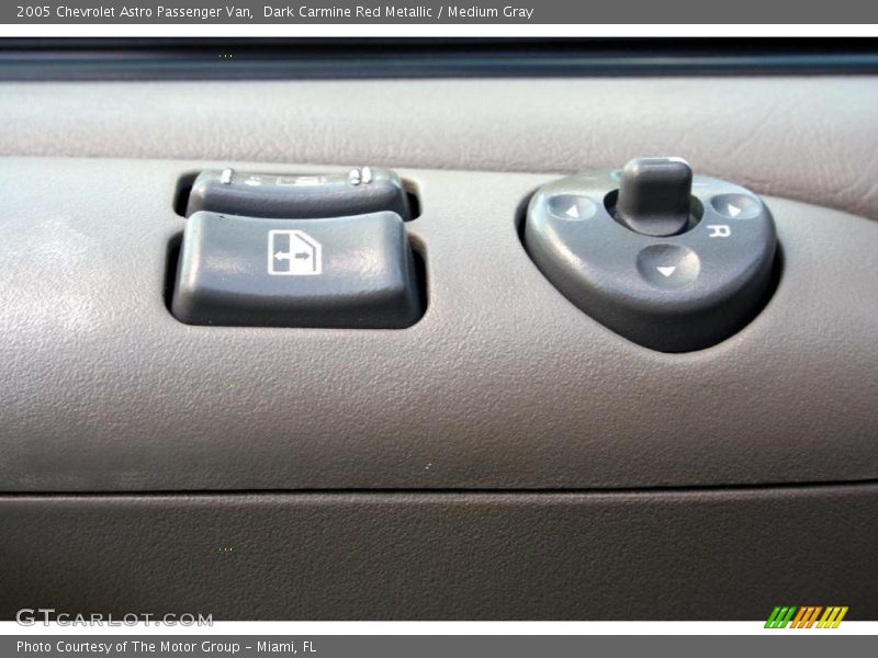 Dark Carmine Red Metallic / Medium Gray 2005 Chevrolet Astro Passenger Van