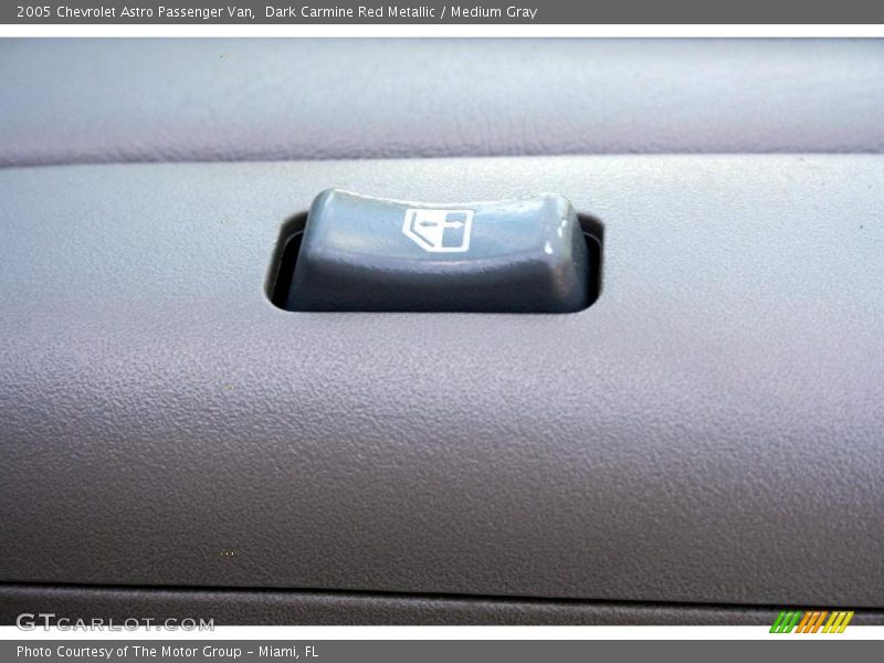 Dark Carmine Red Metallic / Medium Gray 2005 Chevrolet Astro Passenger Van