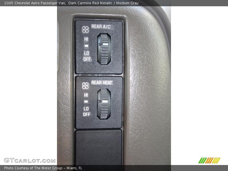 Dark Carmine Red Metallic / Medium Gray 2005 Chevrolet Astro Passenger Van