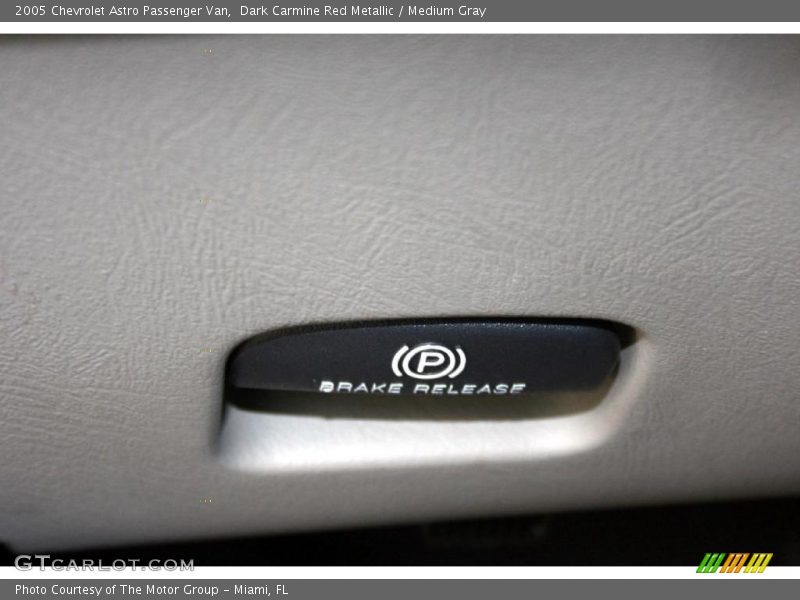 Dark Carmine Red Metallic / Medium Gray 2005 Chevrolet Astro Passenger Van