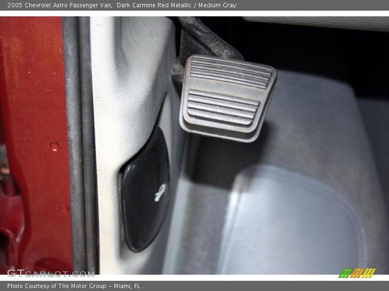 Dark Carmine Red Metallic / Medium Gray 2005 Chevrolet Astro Passenger Van