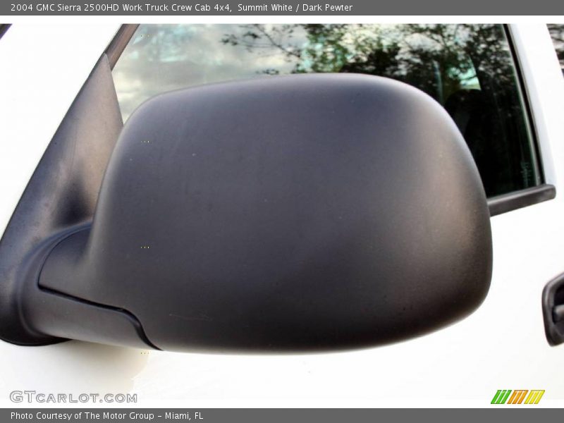 Summit White / Dark Pewter 2004 GMC Sierra 2500HD Work Truck Crew Cab 4x4