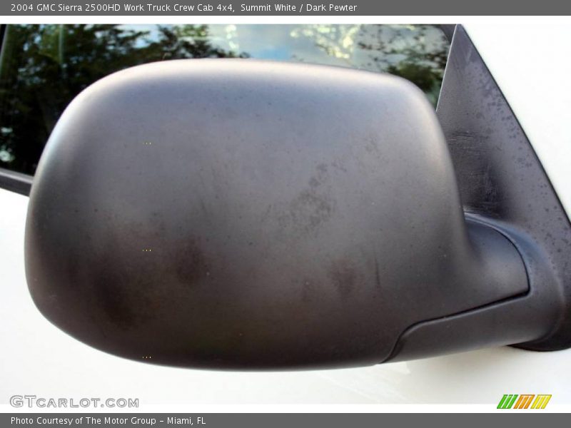 Summit White / Dark Pewter 2004 GMC Sierra 2500HD Work Truck Crew Cab 4x4