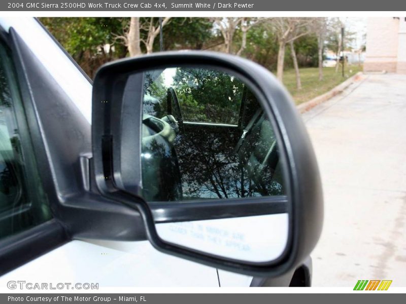 Summit White / Dark Pewter 2004 GMC Sierra 2500HD Work Truck Crew Cab 4x4