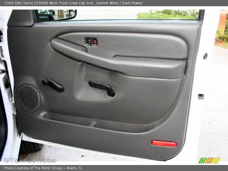 Summit White / Dark Pewter 2004 GMC Sierra 2500HD Work Truck Crew Cab 4x4